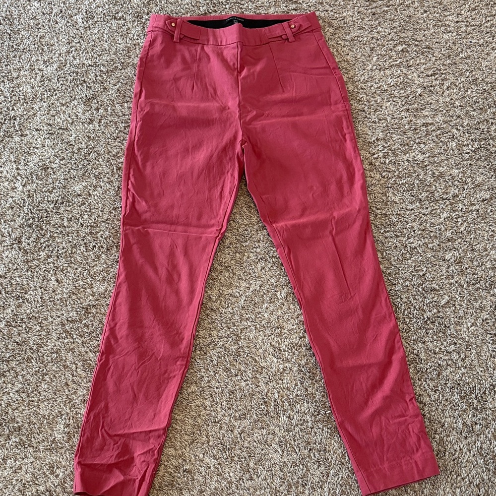 Elegant Pink Skinny Pants for Women